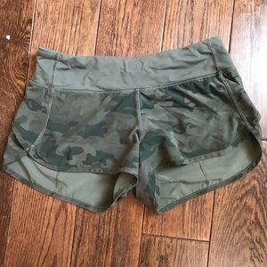 Camp Lululemon shorts